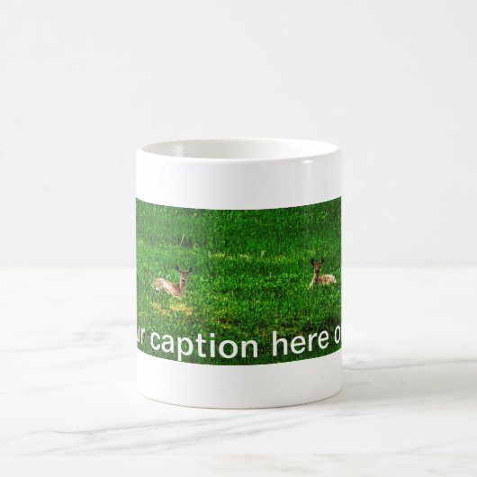 4鹿マグカップ コーヒーマグカップ (中央)