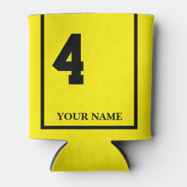 4黄色(黒馬鞍毛布カスタム) 缶クーラー