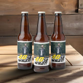 40おもしろいだから何の引用文写真40th誕生日 ビールラベル