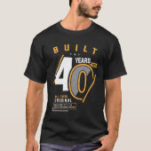 40おもしろい歳40歳 Tシャツ (正面)
