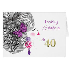 40かわいらし歳で素晴らしい