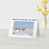 40では、ITの誕生日 カード (黄色い花)