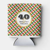 40と素晴らしいガーナ 缶クーラー (正面)