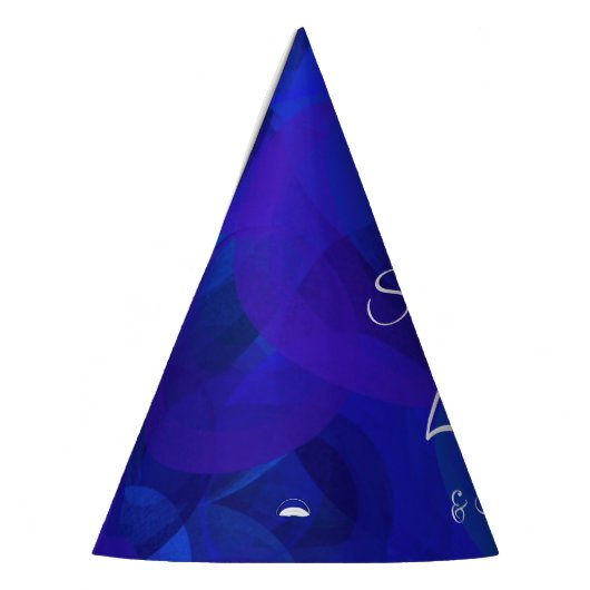 40と素晴らしいブエレガントルー王室のル誕生日 パーティーハット (左)