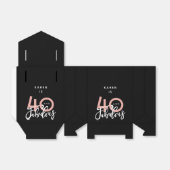 40と素晴らしい好意ボックス フェイバーボックス (折り畳みなし)