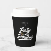 40と素晴らしい紙プレート 紙コップ (正面)