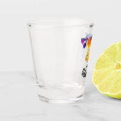 40と素晴らしい誕生日バルーン ショットグラス (左)