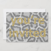 40と素晴らしい誕生日パーティフォト招待状 招待状 (裏面)