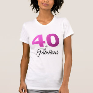 40と素晴らしい誕生日プレゼント Tシャツ