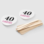 40と素晴らしい誕生日 ハンドファン (組立なし)