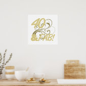 40と素晴らしい誕生日 ポスター (キッチン)