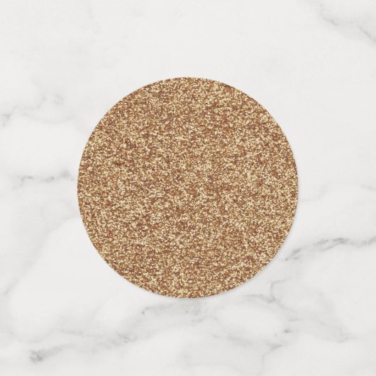 40と素晴らしい金ゴールドグリッター写真40th Birthday コンフェッティ (スモール正面)