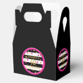 40と素晴らしい黒い切り妻の箱のハンドル フェイバーボックス (オープン)