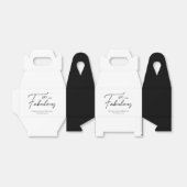 40と素晴らしい40thブラック&ホワイト誕生日 フェイバーボックス (折り畳みなし)