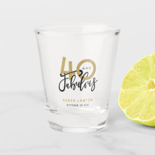 40と素晴らしい ショットグラス