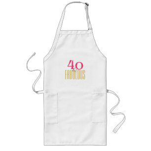 40と素晴らしい ロングエプロン
