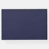 40と素晴らしい – 水彩フローラ誕生日 ゲストブック (裏面)