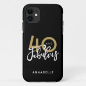 40と素晴らしい Case-Mate iPhoneケース (裏面)