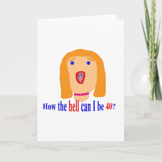 40になれるのか? カード (正面)