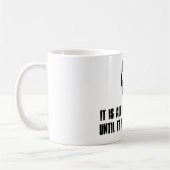 40のそれはあなたに起こるまですべてのおもしろいおよびゲームです コーヒーマグカップ (左)