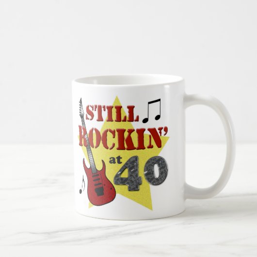 40のまだRockin コーヒーマグカップ (右)