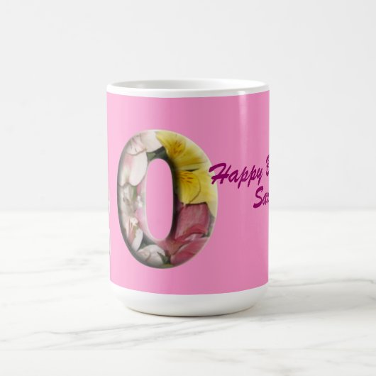 40のマイル標石の飲み物用品の第40カスタマイズ可能なマグ コーヒーマグカップ (中央)