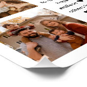 40の理由あなたが大好き誕生日記念ギフト ポスター (コーナー)