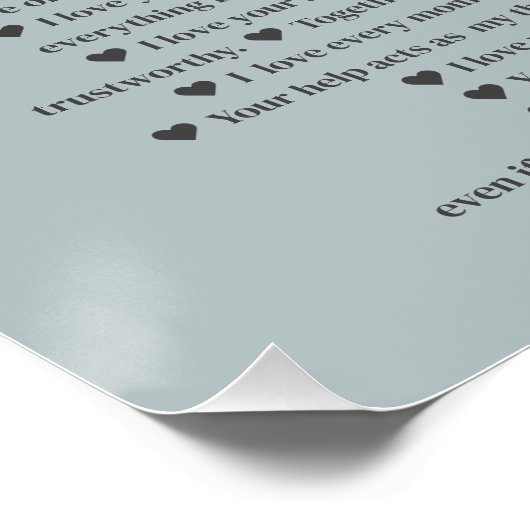 40の理由を愛するギフトアートポスター ポスター (コーナー)