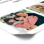 40の理由We Love You誕生日Photo Collage ポスター (コーナー)