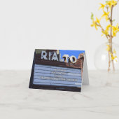 40の「丘の上」ハッピーバースデーシアターカード カード (黄色い花)