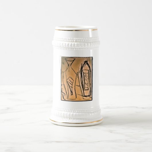 40のoz ビールジョッキ (中央)