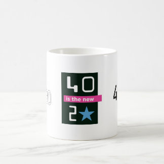 40は新しい20マグです コーヒーマグカップ