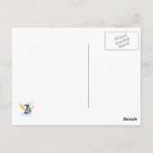 40は新しい20郵便はがきです ポストカード (裏面)