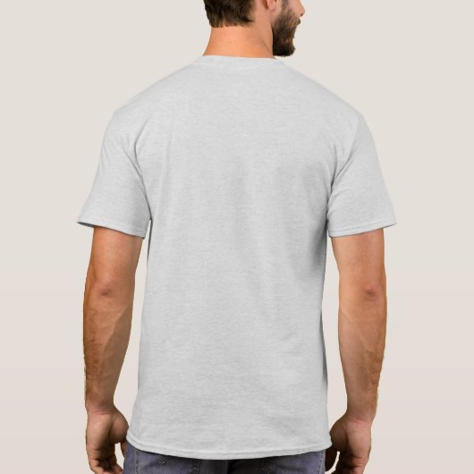 40は新しくすばらしいプロダクトです Tシャツ (裏面)