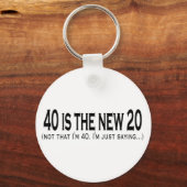 40は新20だ キーホルダー (正面)