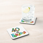 40は素晴らしい誕生日Tシャツとギフト コースター (右側)