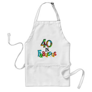 40は素晴らしい誕生日Tシャツとギフト スタンダードエプロン