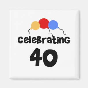 40を祝うこと マグネット
