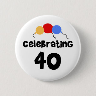 40を祝うこと 缶バッジ