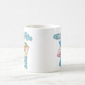 40を祝う熱帯飲み物 コーヒーマグカップ (中央)