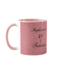 40アンド素晴らしい誕生日バラピンク赤面カウト