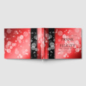 40エレガントth 80th Rubyの結婚記念日 ゲストブック (全面)