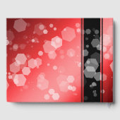 40エレガントth 80th Rubyの結婚記念日 ゲストブック (裏面)