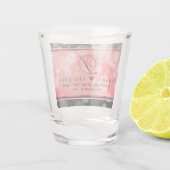 40エレガントth 80th Rubyの結婚記念日 ショットグラス (裏面)