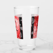 40エレガントth 80th Rubyの結婚記念日 タンブラーグラス (左)