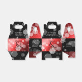 40エレガントth 80th Rubyの結婚記念日 フェイバーボックス (折り畳みなし)