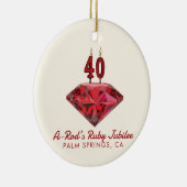 40オーナメント セラミックオーナメント (右)