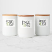 40グリーンフード容器ラベルで素晴らしい フードラベル (ボトル)