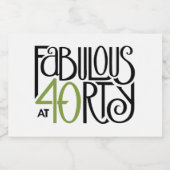 40グリーンフード容器ラベルで素晴らしい フードラベル (シングルラベル)