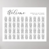 40テーブル大歓迎シーティンググラフプラン ポスター (正面)